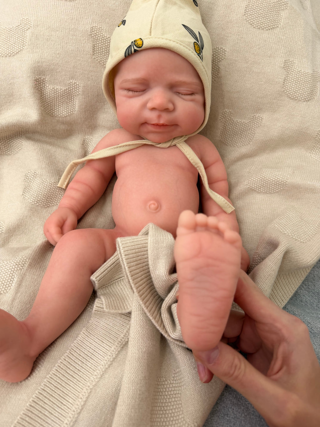 JACK - Realistic 100% Silicone Reborn Baby Doll Boy 47cm, Squishy & Floppy