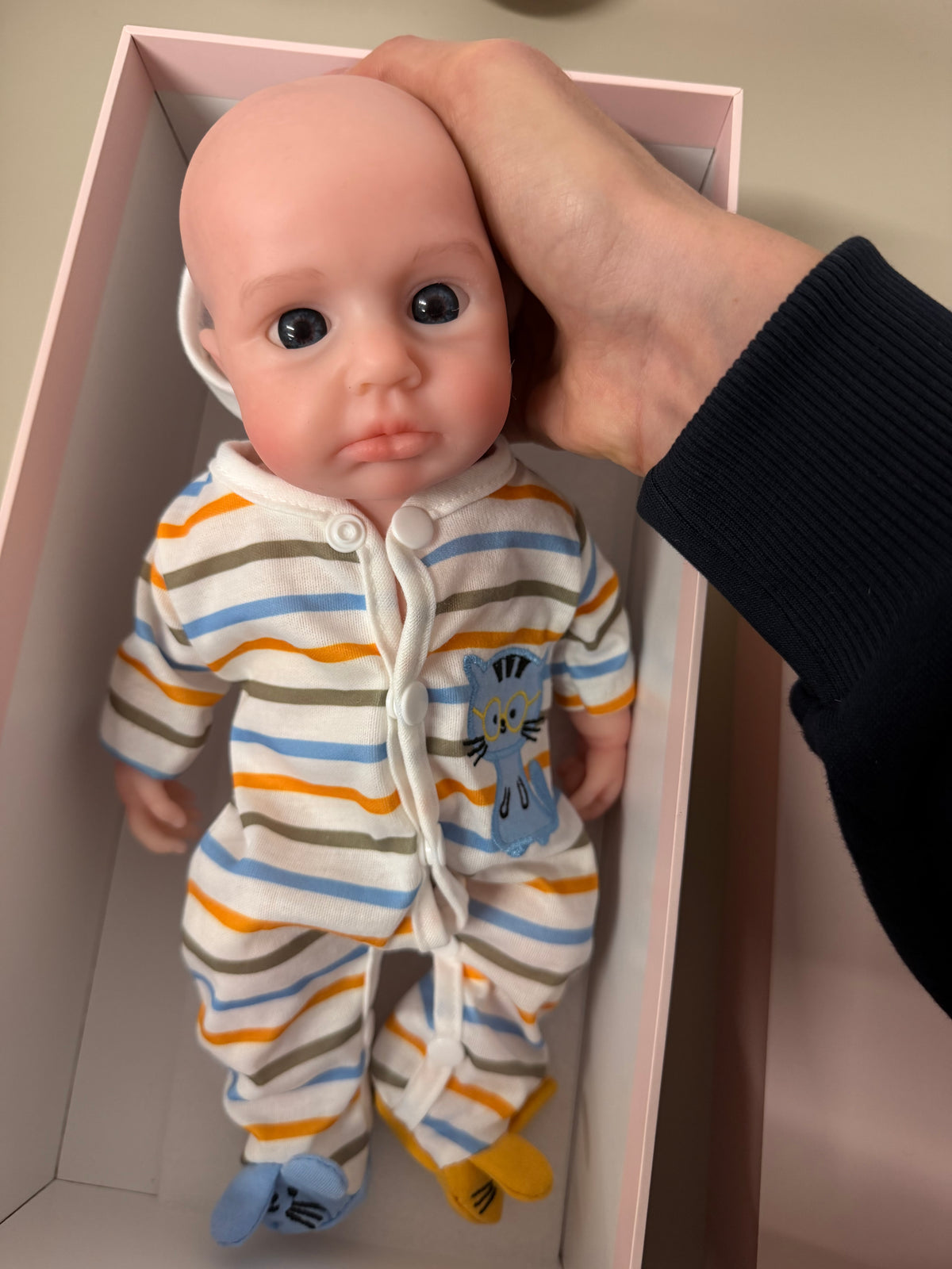 33cm Full Body Silicone Reborn Baby Boy – Mini Arlo | Dollsy