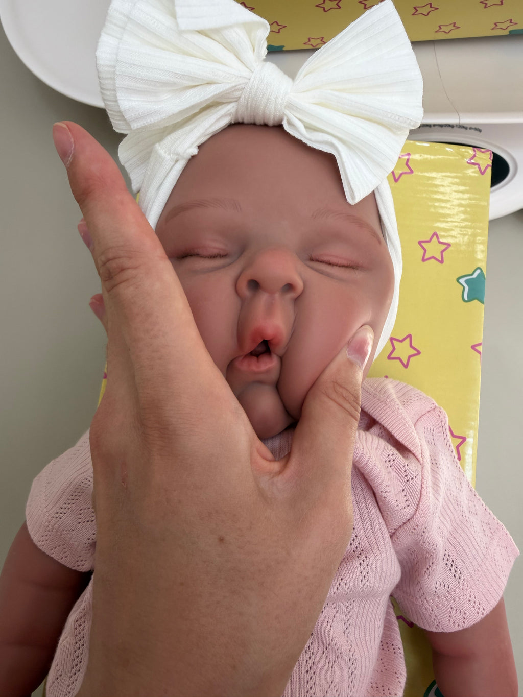 47cm Floppy Full Body Silicone Reborn Baby Girl – Sunny (Dark Skin) | Dollsy