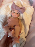 Realistic Silicone Baby Girl Doll – 33cm, Squishy & Floppy