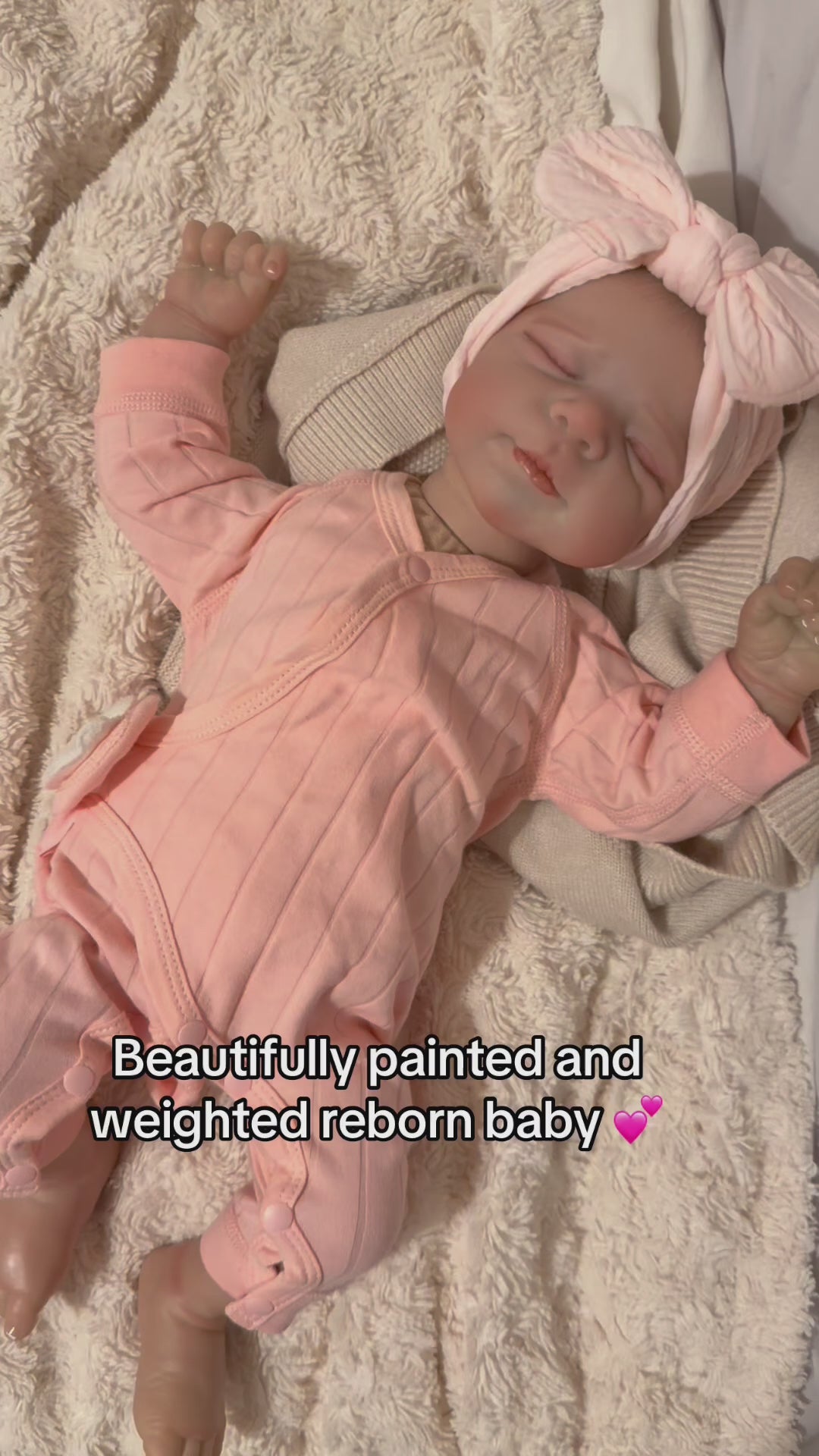 Weighted Reborn Doll – Realistic Feel & Comforting Design