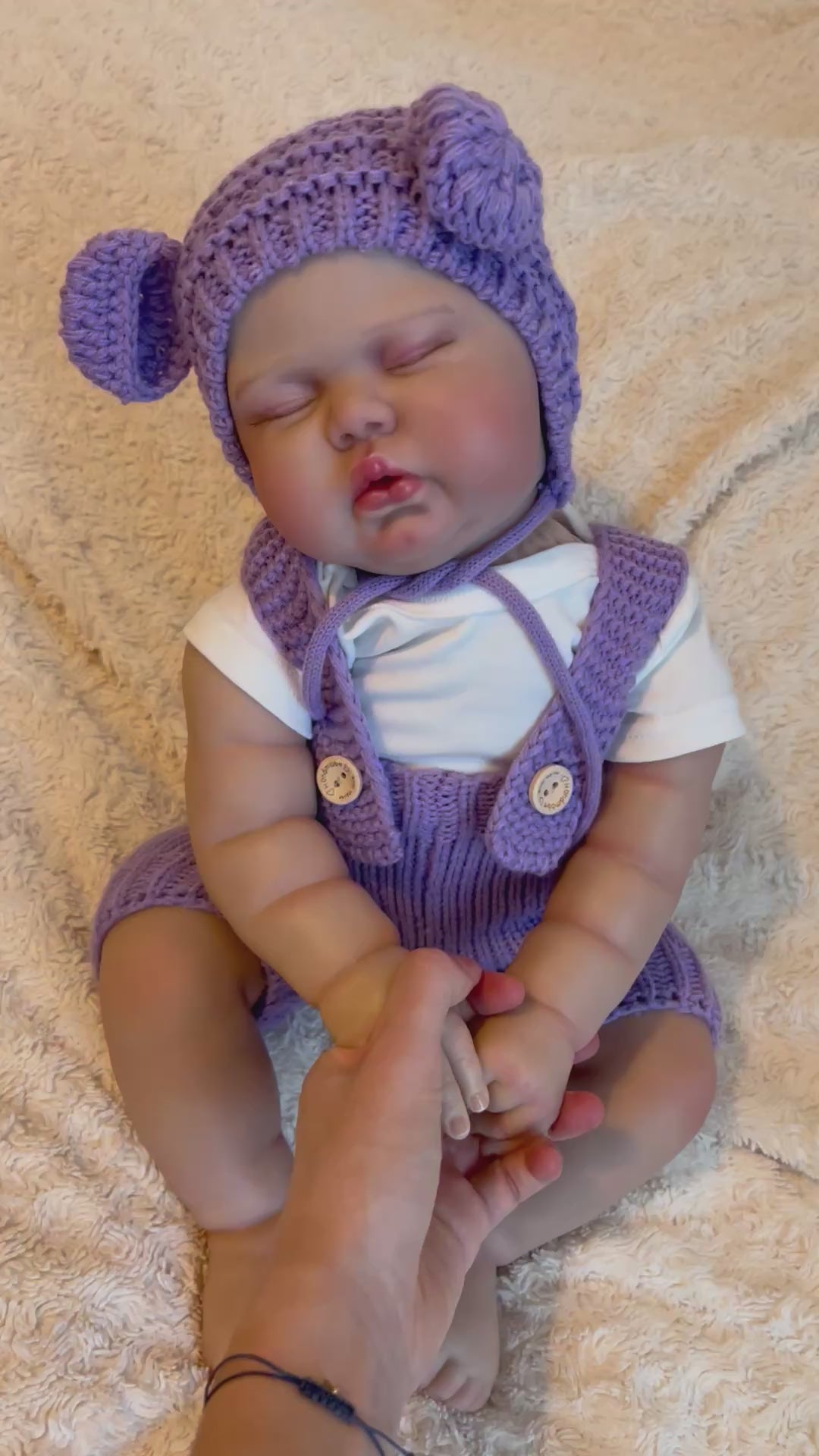 Weighted Reborn Doll – Realistic Feel & Comforting Design