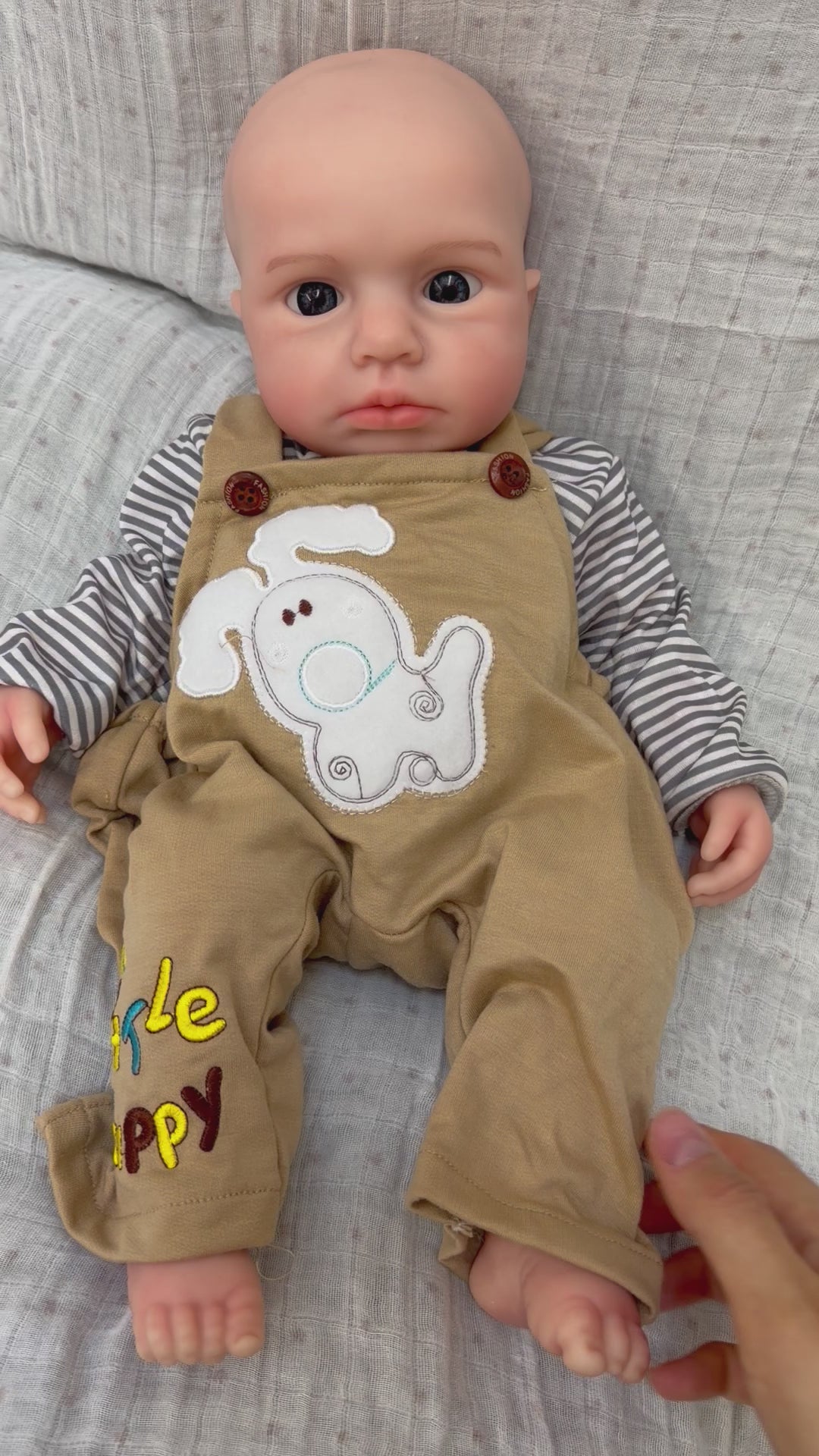 47cm Floppy Full Body Silicone Reborn Baby Boy – OLIVER | Dollsy