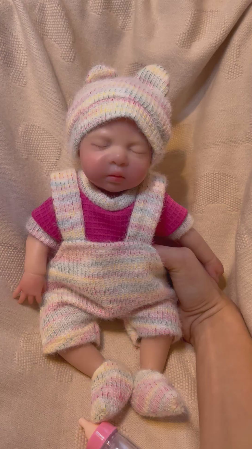 Mini ELLA - Realistic 100% Silicone Reborn Baby Doll 33cm, Squishy & Floppy