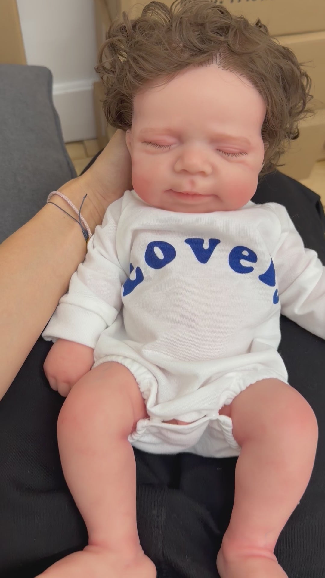 47cm Full Body Silicone Reborn Baby Boy with Hand-Rooted Nylon Hair – JACK | Dollsy