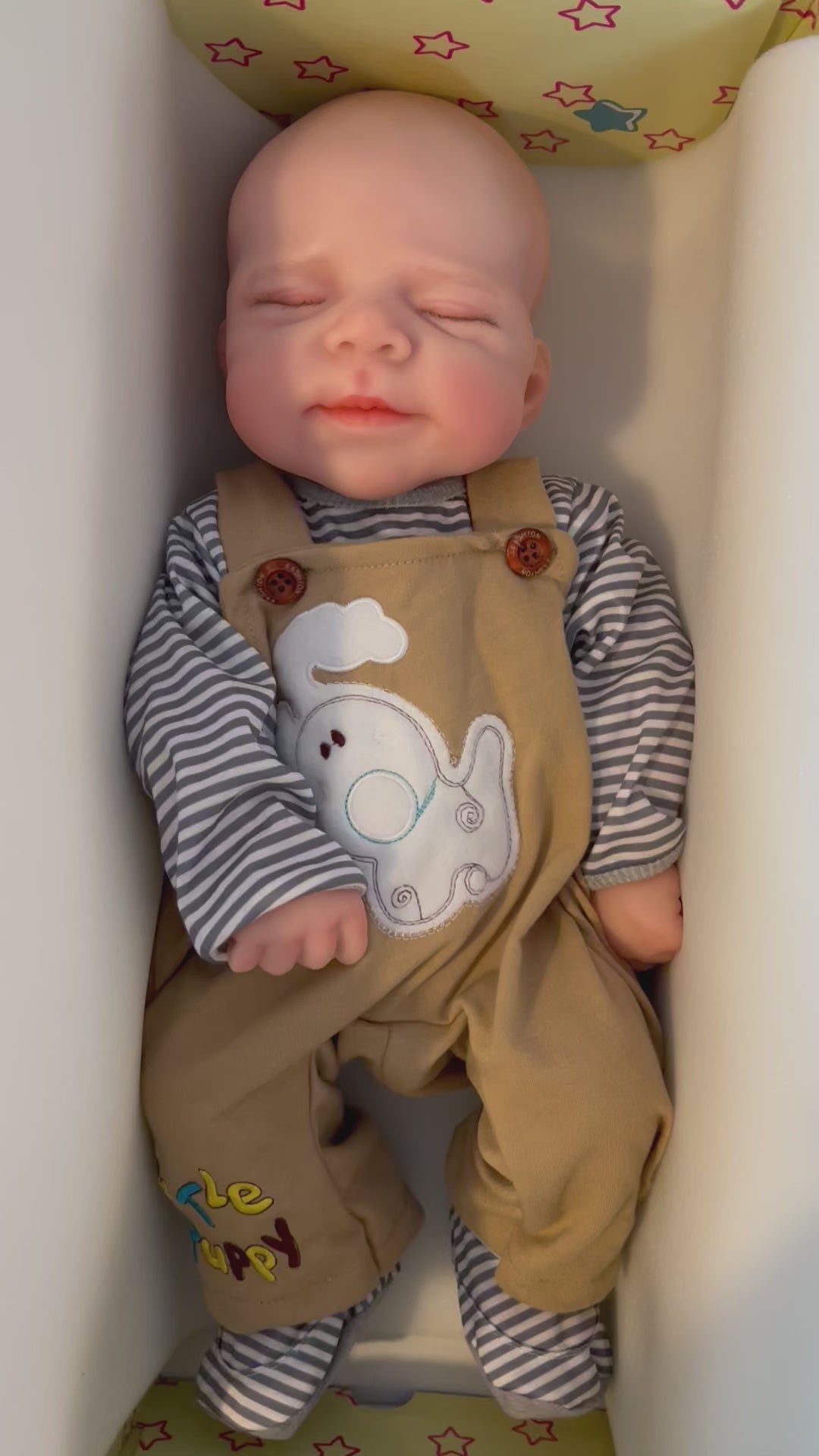 JACK - Realistic 100% Silicone Reborn Baby Doll Boy 47cm, Squishy & Floppy