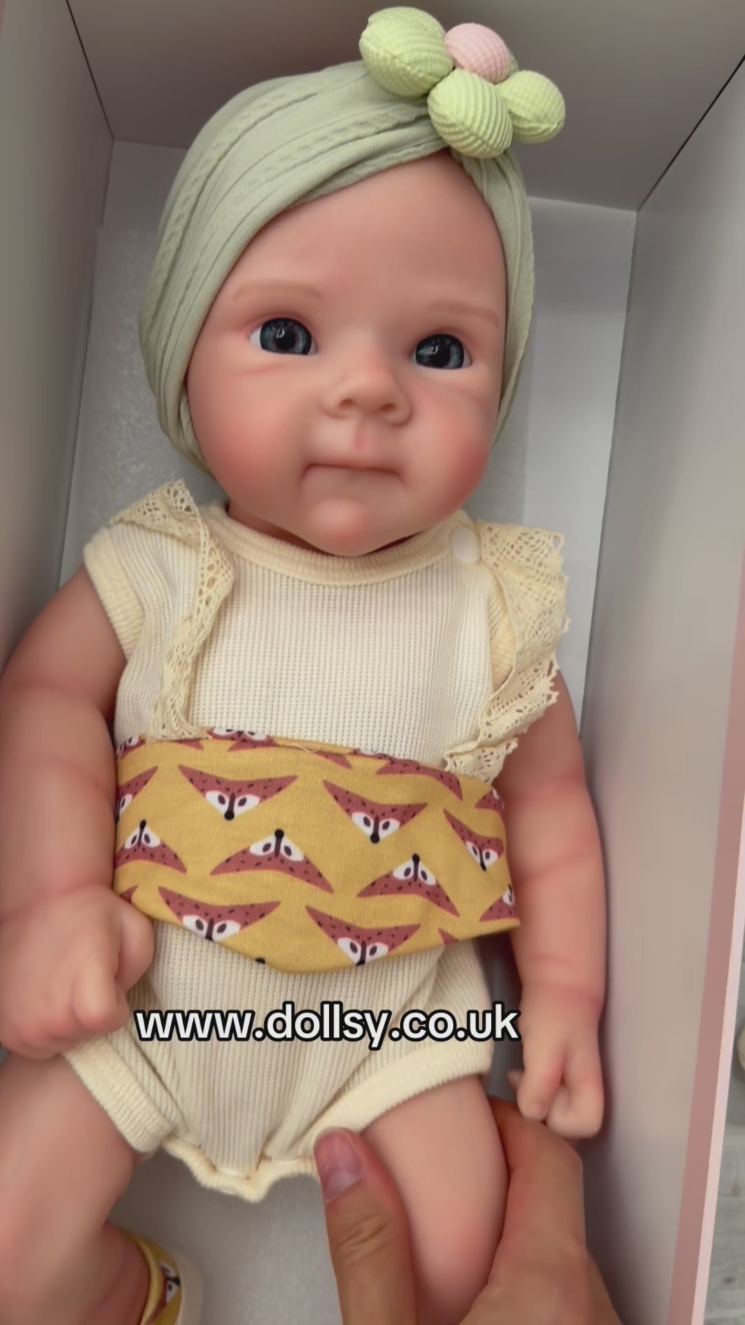 47cm Floppy Full Body Silicone Reborn Baby Girl – REMI | Dollsy