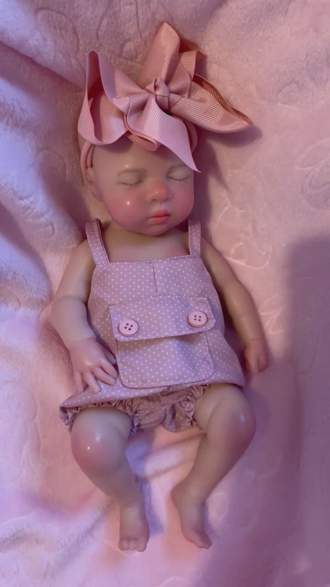Mini ELLA - Realistic 100% Silicone Reborn Baby Doll 33cm, Squishy & Floppy