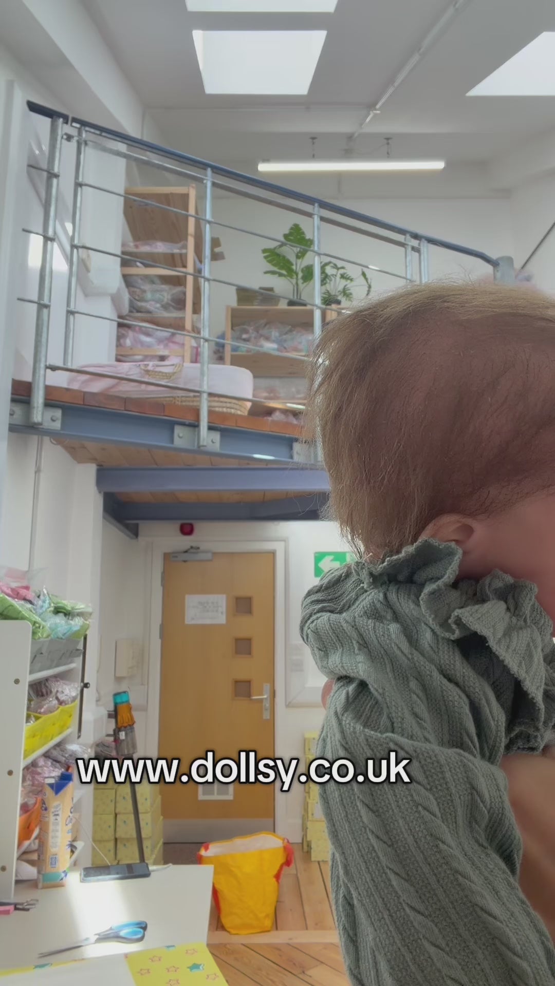 MIA - (Hand-Rooted Mohair Hair) Realistic 100% Silicone Reborn Baby Doll 47cm, Squishy & Floppy